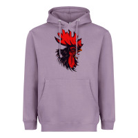 Lavender rooster Heavyweight Hoodie - artisFamous