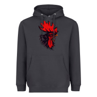 Smoke rooster Heavyweight Hoodie - artisFamous