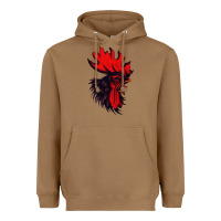Toasted Coconut rooster Heavyweight Hoodie - artisFamous