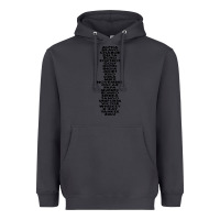 Smoke phonetic alphabet Heavyweight Hoodie - artisFamous