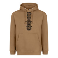Toasted Coconut phonetic alphabet Heavyweight Hoodie - artisFamous