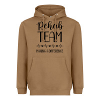 Toasted Coconut physical therapy making a difference Heavyweight Hoodie - artisFamous