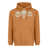Meerkat memento mori three skulls Heavyweight Hoodie - artisFamous