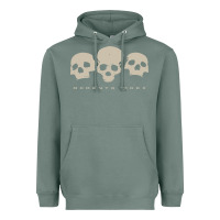 Sage memento mori three skulls Heavyweight Hoodie - artisFamous