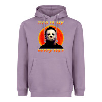 Lavender this is my happy face Heavyweight Hoodie - artisFamous