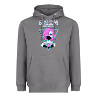 Storm antisocial wave anime Heavyweight Hoodie - artisFamous