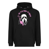 Black scream ghost Heavyweight Hoodie - artisFamous
