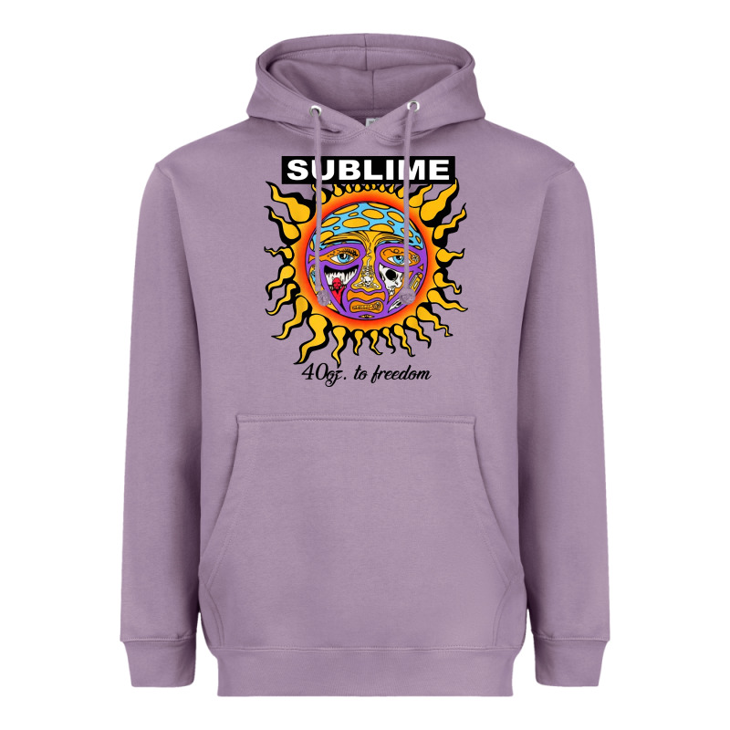 Sunflower Sublime 40oz To Freedom Heavyweight Hoodie by artisFamous | Teevron