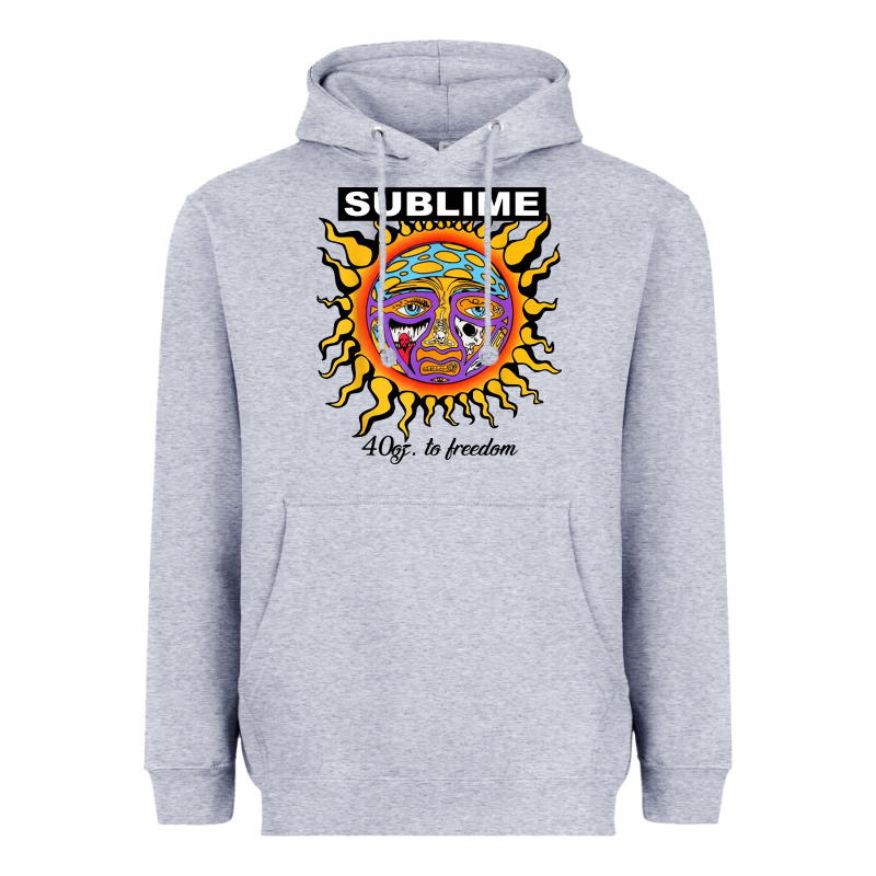 Sunflower Sublime 40oz To Freedom Heavyweight Hoodie by artisFamous | Teevron