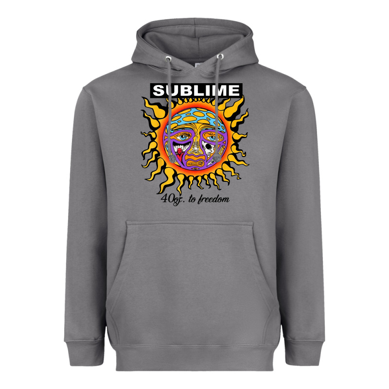 Sunflower Sublime 40oz To Freedom Heavyweight Hoodie by artisFamous | Teevron