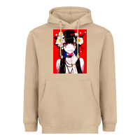 Mushroom anime girl japanese Heavyweight Hoodie - artisFamous
