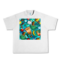 Lunar Rock school boy coffe cup with camouflage seamless pattern bbs Urban Heavy Tee - BundleAndBundleShop