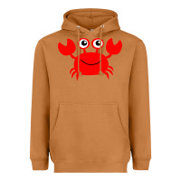 Meerkat Red Crab Heavyweight Hoodie - artisFamous