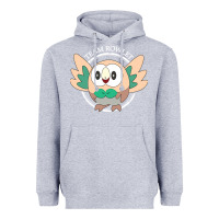 Heather Grey team rowlet classic Heavyweight Hoodie - artisFamous