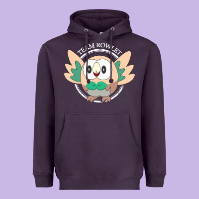 Team Rowlet Classic Heavyweight Hoodie Designed By Artisfamous