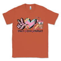 Copper peace love nursing Classic Tee - CowGirlArtShop