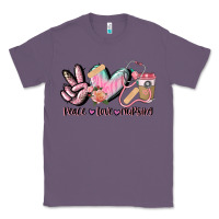 Lavender peace love nursing Classic Tee - CowGirlArtShop