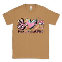 Toasted Coconut peace love nursing Classic Tee - CowGirlArtShop