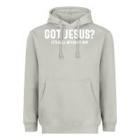 Moon Dust Got Jesus It's Hell Without Him - Christian Heavyweight Hoodie - artisFamous