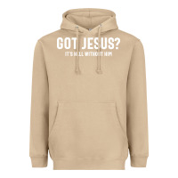 Mushroom Got Jesus It's Hell Without Him - Christian Heavyweight Hoodie - artisFamous