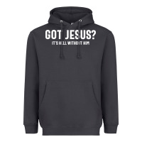 Smoke Got Jesus It's Hell Without Him - Christian Heavyweight Hoodie - artisFamous