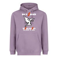 Lavender black rock and roll Heavyweight Hoodie - artisFamous