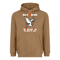 Toasted Coconut black rock and roll Heavyweight Hoodie - artisFamous