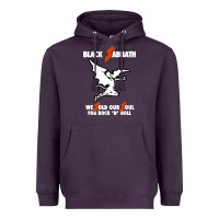 Plum black rock and roll Heavyweight Hoodie - artisFamous