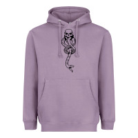 Lavender dark mark Heavyweight Hoodie - artisFamous