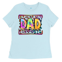Lgbtq Tie Dye Dad Ladies Tee | Teevron