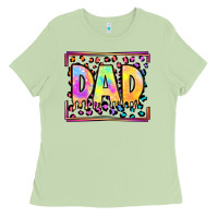 Matcha lgbtq tie dye dad Ladies Tee - OliviaCreatesArt
