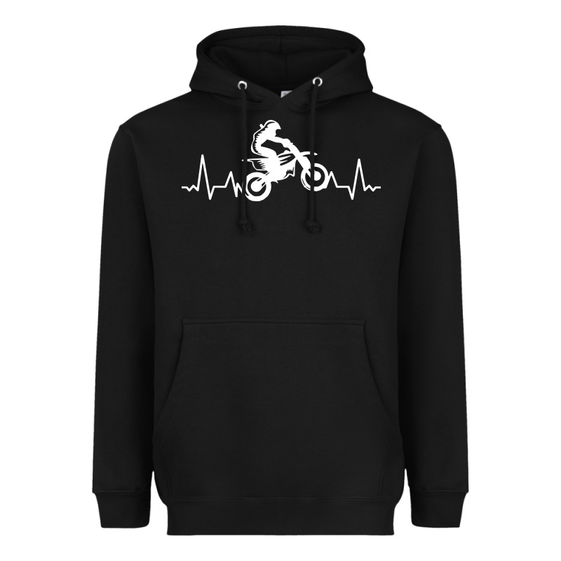Dirt Bike Heavyweight Hoodie by artisFamous | Teevron