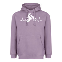 Lavender dirt bike Heavyweight Hoodie - artisFamous