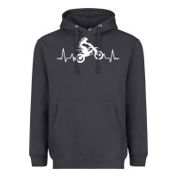 Smoke dirt bike Heavyweight Hoodie - artisFamous