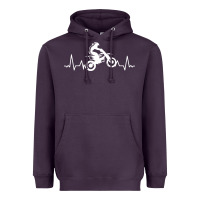 Plum dirt bike Heavyweight Hoodie - artisFamous
