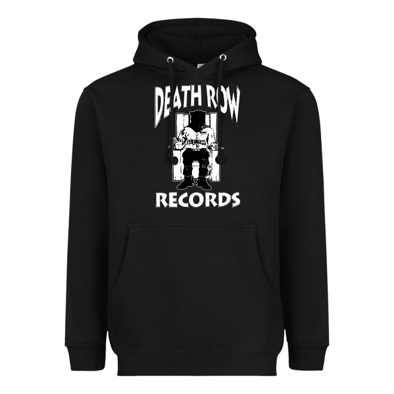 Death Row Records Black Heavyweight Hoodie by artisFamous | Teevron