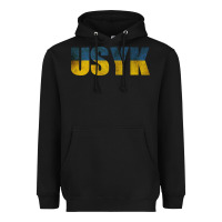 Black USYK Heavyweight Hoodie - artisFamous