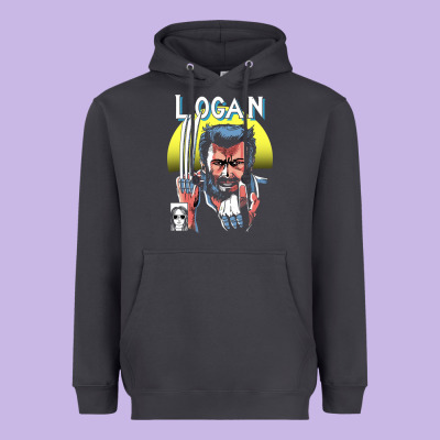 Old Man Logan Cover Heavyweight Hoodie Designed By Artisfamous