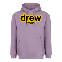 Lavender drew smile house Heavyweight Hoodie - artisFamous