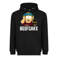 Black beefcake Heavyweight Hoodie - artisFamous