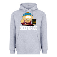Heather Grey beefcake Heavyweight Hoodie - artisFamous