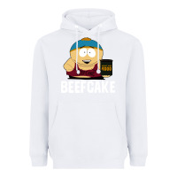White beefcake Heavyweight Hoodie - artisFamous
