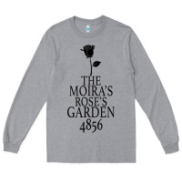 Heather Grey The Moira's Rose's Garden Long Sleeve Tee - Bettercallsaul