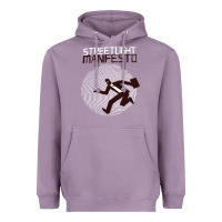 Lavender streetlight manisfesto vertigo Heavyweight Hoodie - artisFamous