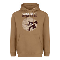 Toasted Coconut streetlight manisfesto vertigo Heavyweight Hoodie - artisFamous