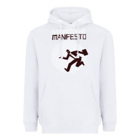 White streetlight manisfesto vertigo Heavyweight Hoodie - artisFamous