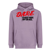 Lavender dare shirt Heavyweight Hoodie - artisFamous