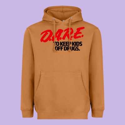 Dare Shirt Heavyweight Hoodie Designed By Artisfamous