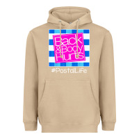 Mushroom back and body hurts Heavyweight Hoodie - artisFamous