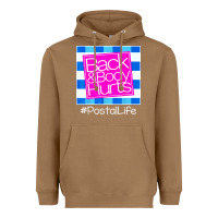 Toasted Coconut back and body hurts Heavyweight Hoodie - artisFamous